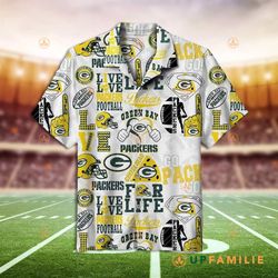 Packers Hawaiian Shirt Green Bay Packers NFL Best Hawaiian Shirts