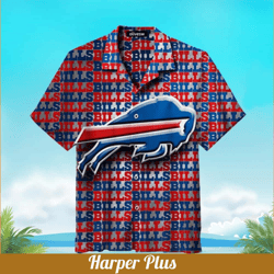Buffalo Bills Hawaiian Shirt Gift For Sport Fans, NFL Hawaiian Shirt