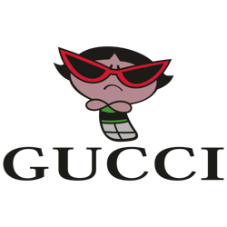 Gucci Cartoon Logo Svg, Cartoon Logo Svg, Brand Tumbler Wrap