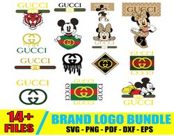 Disney Gucci Logo Svg, Disney Logo Svg, Luxury Brand Logo Svg