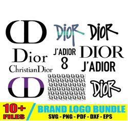 Dior Logo Bundle Svg, Logo Bundle Svg, Luxury Brand Logo Svg