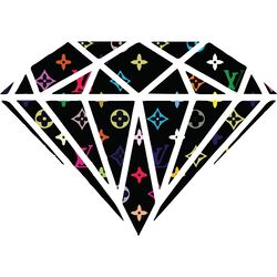 Lv Diamond Logo Svg, Luxury Brand Logo Svg