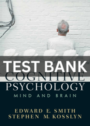 Test Bank Cognitive Psychology Mind and Brain 1st Edition