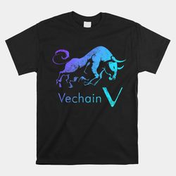 VECHAIN Crypto BULLRUN HODL VET Token Blockchain Technology Shirt
