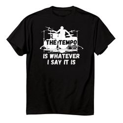 Tempoand & Drum Music Instrument Playing Shirt