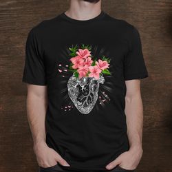 Pastel Goth Gift Cardiologist Human Heart Anatomical Emo Shirt