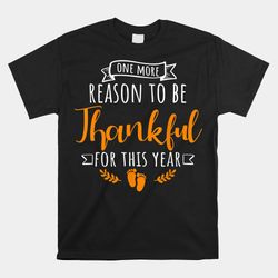 thanksgiving baby announcement gender reveal party shirt