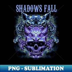 SHADOWS FALL BAND MERCHANDISE - Vintage Sublimation PNG Download - Defying the Norms