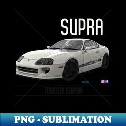 Supra Drift White - Vintage Sublimation PNG Download - Capture Imagination with Every Detail