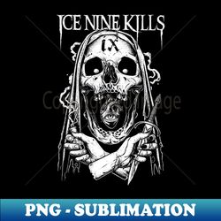 ice nine off - PNG Transparent Digital Download File for Sublimation - Create with Confidence