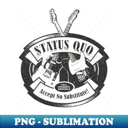 Status Quo Duo Guitar Vintage Textured - Premium Sublimation Digital Download - Perfect for Creative Projects