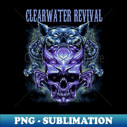 CLEARWATER REVIVAL BAND MERCHANDISE - Premium PNG Sublimation File - Capture Imagination with Every Detail