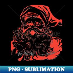 Red Santa - Unique Sublimation PNG Download - Create with Confidence