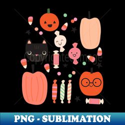pumpkin candy fun - premium sublimation digital download - perfect for sublimation art