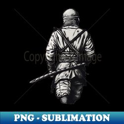 Shadow Samurai - PNG Transparent Digital Download File for Sublimation - Bring Your Designs to Life