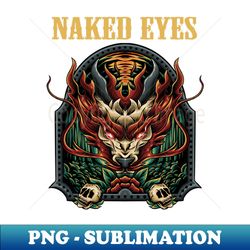 NAKED EYES BAND - Retro PNG Sublimation Digital Download - Defying the Norms