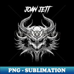 Mystic Abyss Joan Jett - Retro PNG Sublimation Digital Download - Revolutionize Your Designs