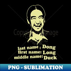 Sixteen Candles dong long duck - Aesthetic Sublimation Digital File - Perfect for Personalization