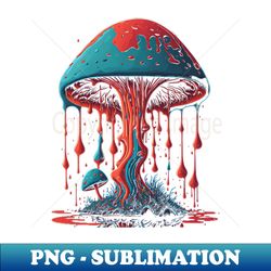 Magical Mushroom fantasy - Aesthetic Sublimation Digital File - Perfect for Personalization