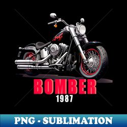 Bomber 1987 II - Digital Sublimation Download File - Spice Up Your Sublimation Projects