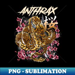 anthrax band merchandise - stylish sublimation digital download - perfect for personalization