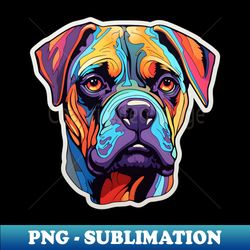 Pop Art Boxer - PNG Transparent Sublimation File - Boost Your Success with this Inspirational PNG Download