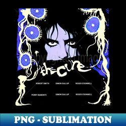 The Cure Vintage Retro Rock Mussic Concert Band - Decorative Sublimation PNG File - Unleash Your Creativity