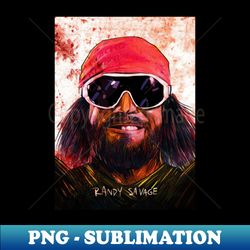 Randy Savage  1952 - Premium PNG Sublimation File - Perfect for Creative Projects