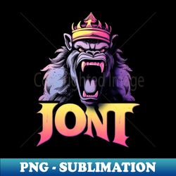 Crazy Cool Monkey - High-Quality PNG Sublimation Download - Revolutionize Your Designs