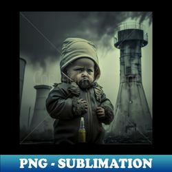 nuke baby - sublimation-ready png file - perfect for sublimation art