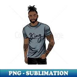 King - Signature Sublimation PNG File - Perfect for Creative Projects