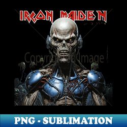 08 A - Eddie - Iron Maiden - Digital Sublimation Download File - Unleash Your Inner Rebellion