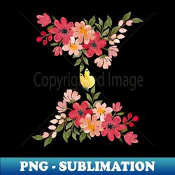 Time flowers - Premium Sublimation Digital Download - Bold & Eye-catching