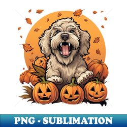 Soft-coated Wheaten Terrier Halloween - Exclusive Sublimation Digital File - Spice Up Your Sublimation Projects
