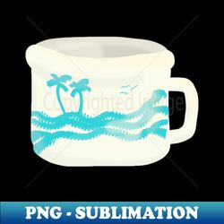 Tropical Chamber Pot - Professional Sublimation Digital Download - Fashionable and Fearless