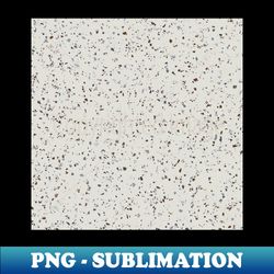 Terrazzo - White beige and gray - Decorative Sublimation PNG File - Revolutionize Your Designs