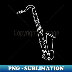 saxophone oneline art - saxophone musician saxophone player - png transparent digital download file for sublimation - vibrant and eye-catching typography