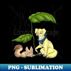 Helpful Goldie to the fennec fox - Retro PNG Sublimation Digital Download - Enhance Your Apparel with Stunning Detail
