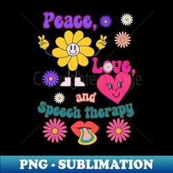 Speech Therapy Speech language pathologist SLP - Unique Sublimation PNG Download - Perfect for Personalization
