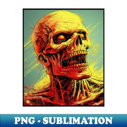Creepy Zombie - High-Quality PNG Sublimation Download - Boost Your Success with this Inspirational PNG Download