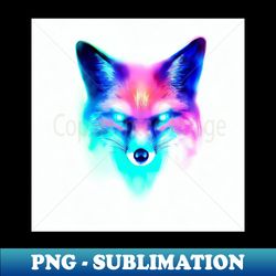 Neon Fox 1 - Instant Sublimation Digital Download - Stunning Sublimation Graphics