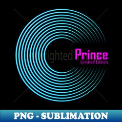 Limitied Edition Prince Logo Vinyl Record - Unique Sublimation PNG Download - Transform Your Sublimation Creations