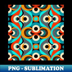 Groovy Retro Pattern Design - Creative Sublimation PNG Download - Spice Up Your Sublimation Projects