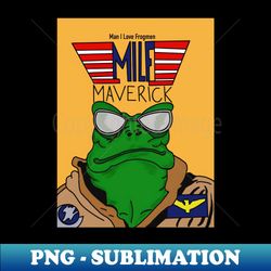 Maverick MILF - Retro PNG Sublimation Digital Download - Bring Your Designs to Life