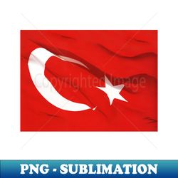 turkey flag - Retro PNG Sublimation Digital Download - Revolutionize Your Designs