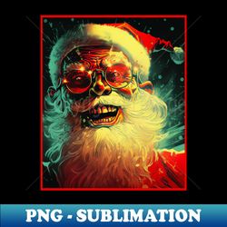 Creepy Santa Claus - Exclusive Sublimation Digital File - Perfect for Personalization