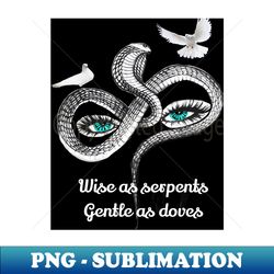 Wise and Gentle - Elegant Sublimation PNG Download - Unleash Your Creativity