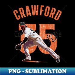 Brandon Crawford San Francisco Arch - PNG Transparent Digital Download File for Sublimation - Stunning Sublimation Graphics