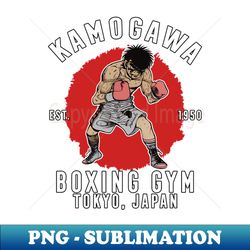 kamogawa boxing gym - ippo - artistic sublimation digital file - instantly transform your sublimation projects
