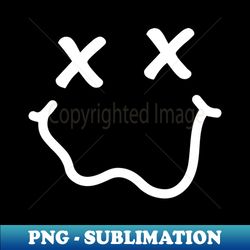 x eyes smiley face graphic - premium png sublimation file - perfect for personalization
